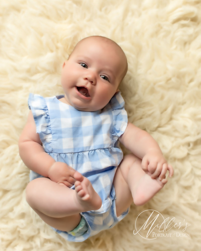 Sweet Baby Portrait in Famiy Session