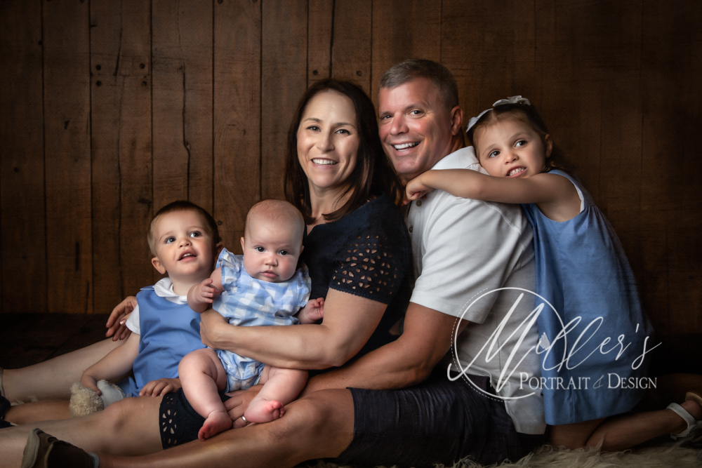 Family Portrait Sessions with Multiple Kids